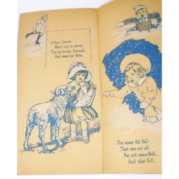 Antique 1915 "Tommy Tucker" Children's Book Sallfield Publishing Co. Akron, Ohio - Picture 6 of 7